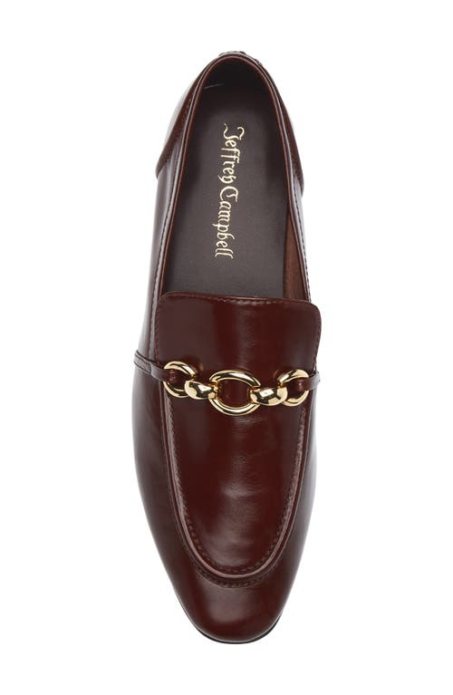 Jeffrey Campbell Clerk Bit Loafer In Brown