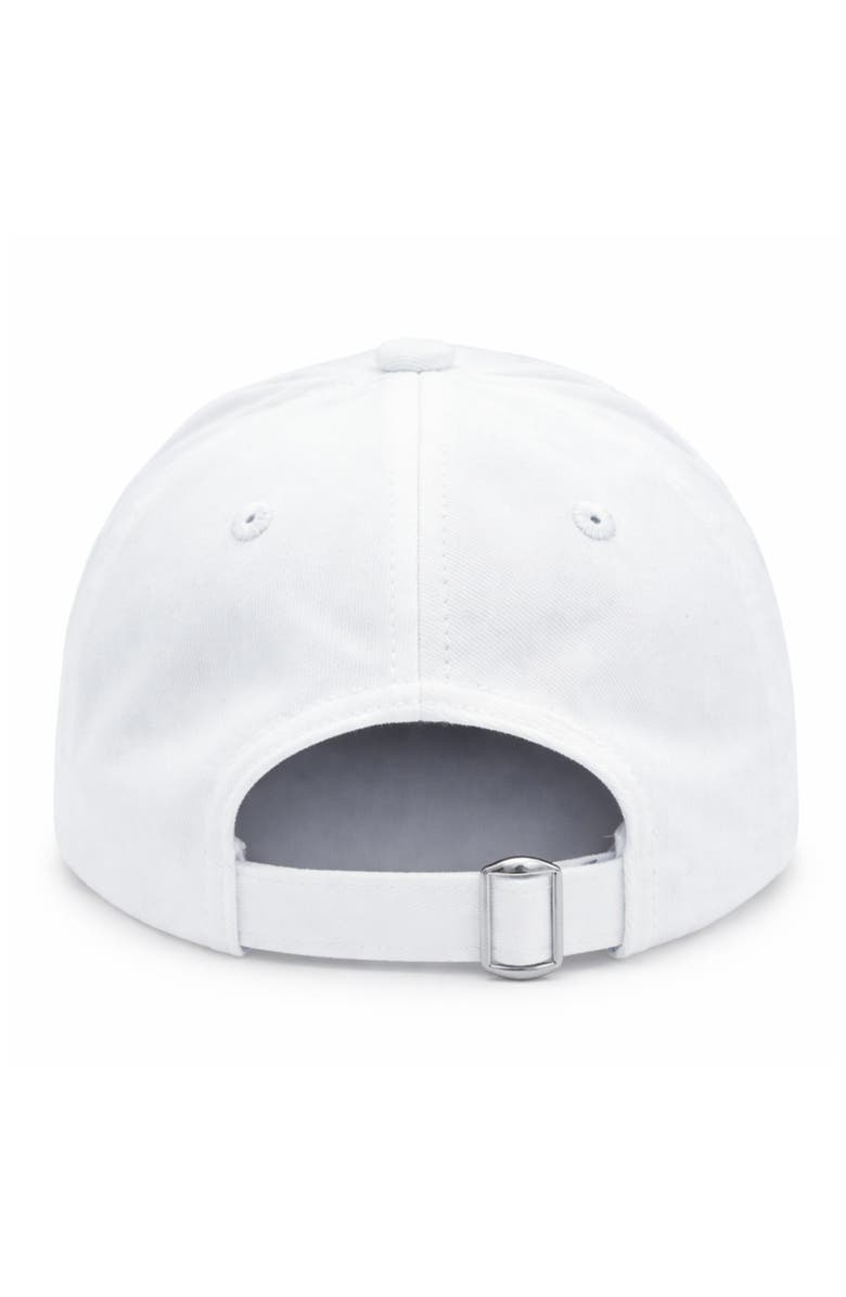 Bits & Bows USA Soccer Baseball Hat, Alternate, color, White