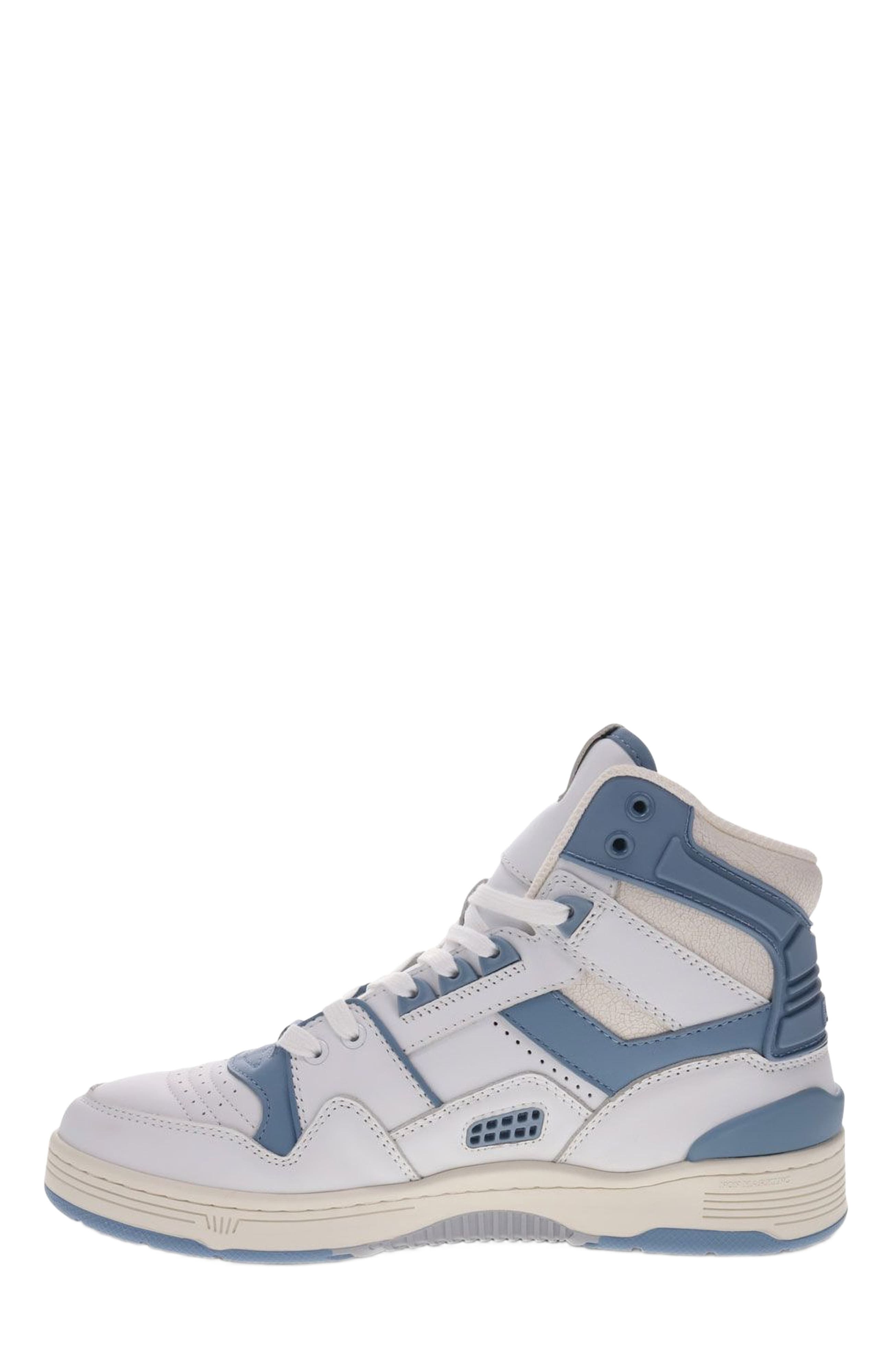 M100 High Sneakers, Alternate, color, White/Blue Shadow/Snow White