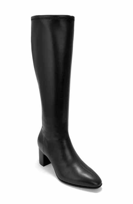 Millie Faux Leather Knee High Boot