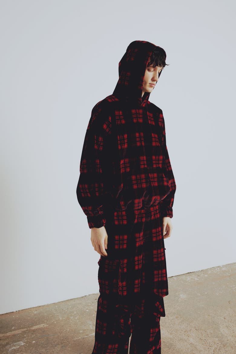 Pure Cotton Your *Itch Plaid Cargo Pant, Main, color, Red