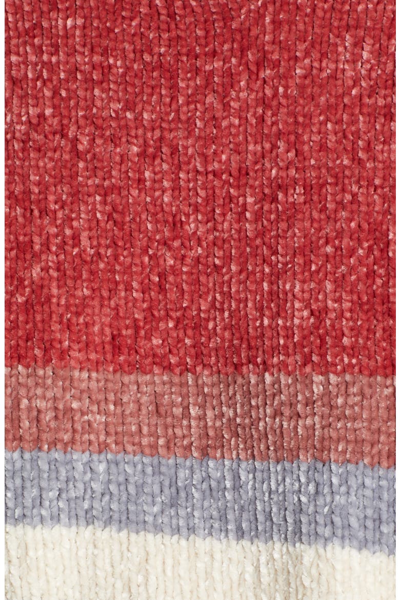 Stripe Chenille Sweater, Alternate, color, PINK