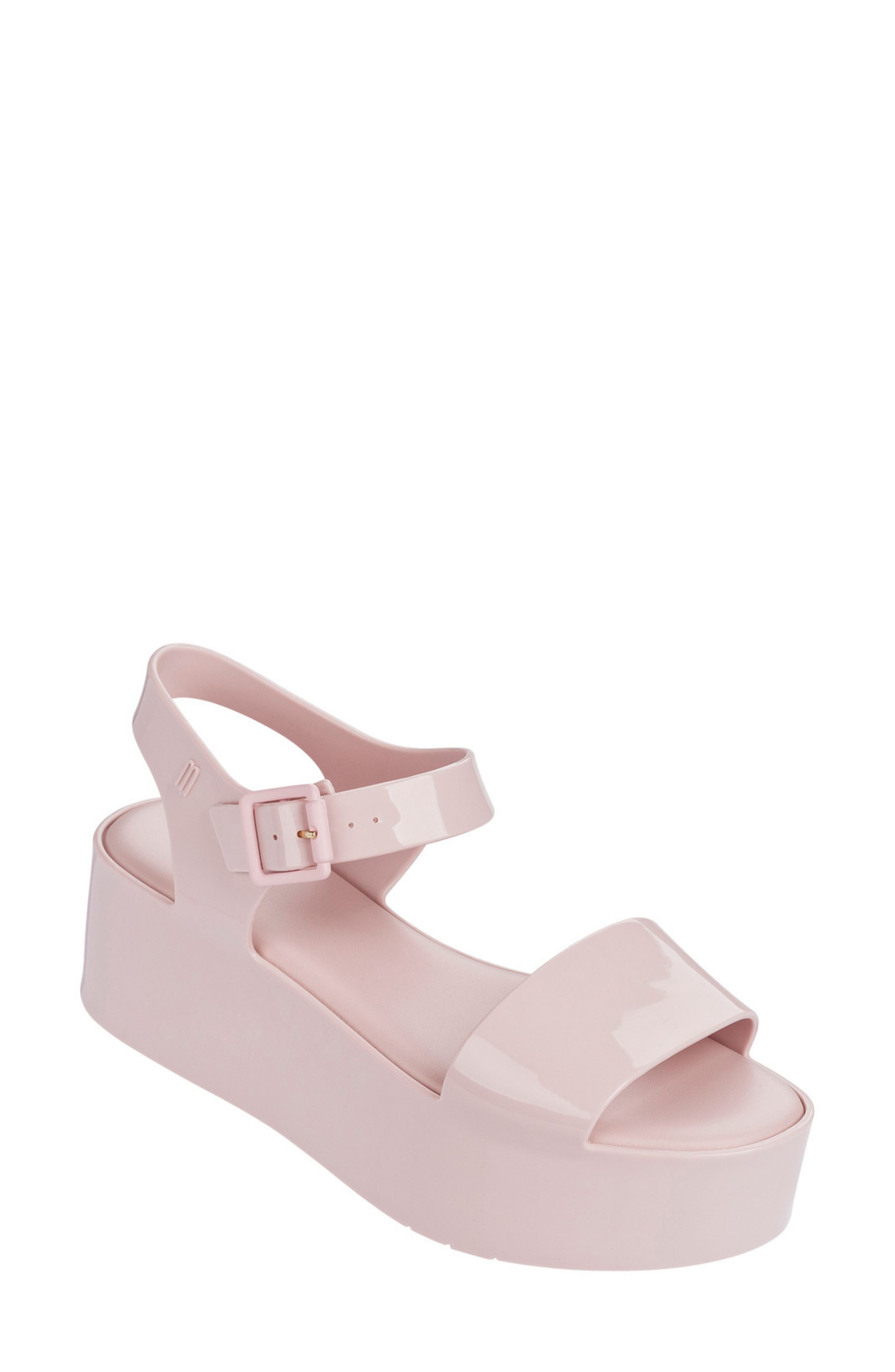 Melissa Mar Platform Sandal, Main, color, Light Pink