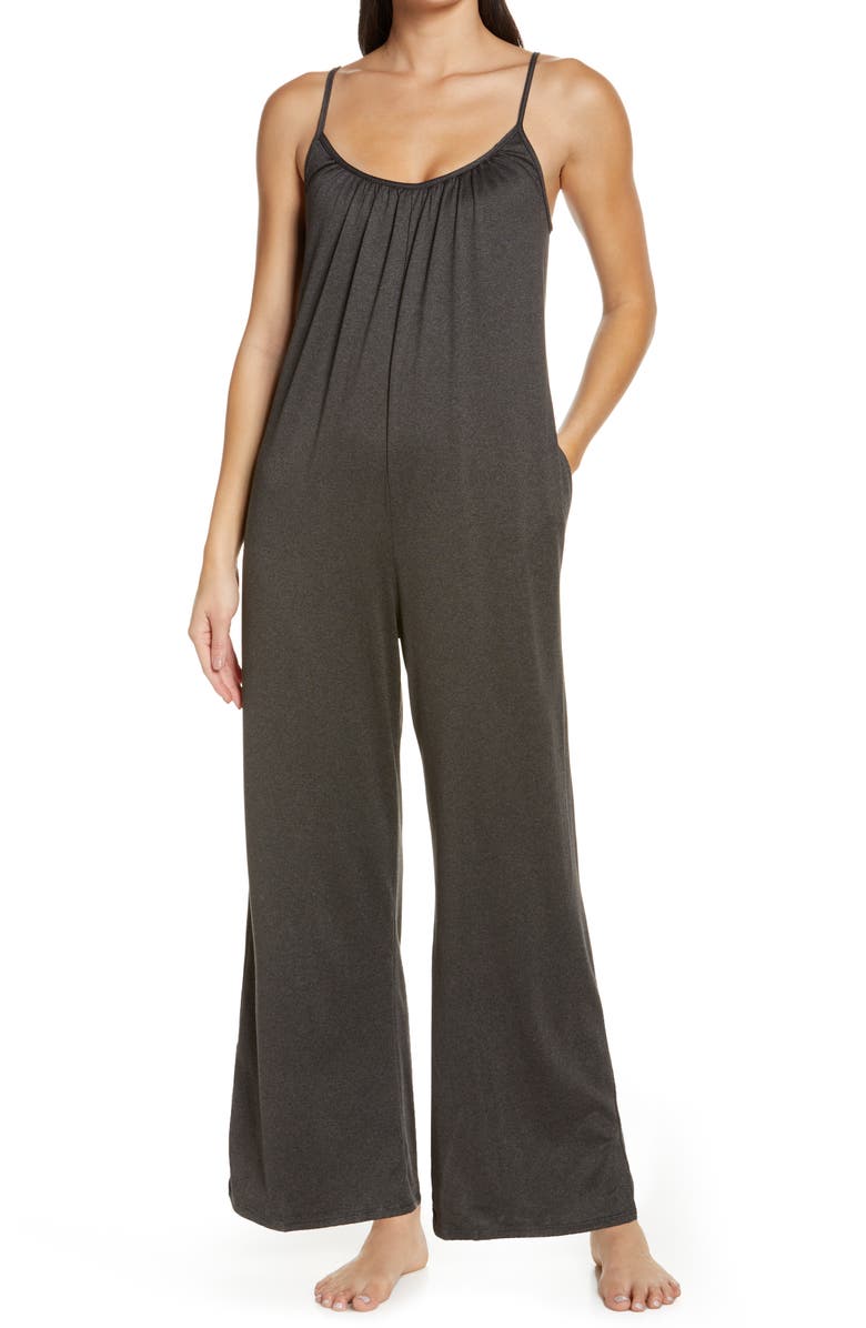 Socialite Sleeveless Wide Leg Jumpsuit, Main, color, 