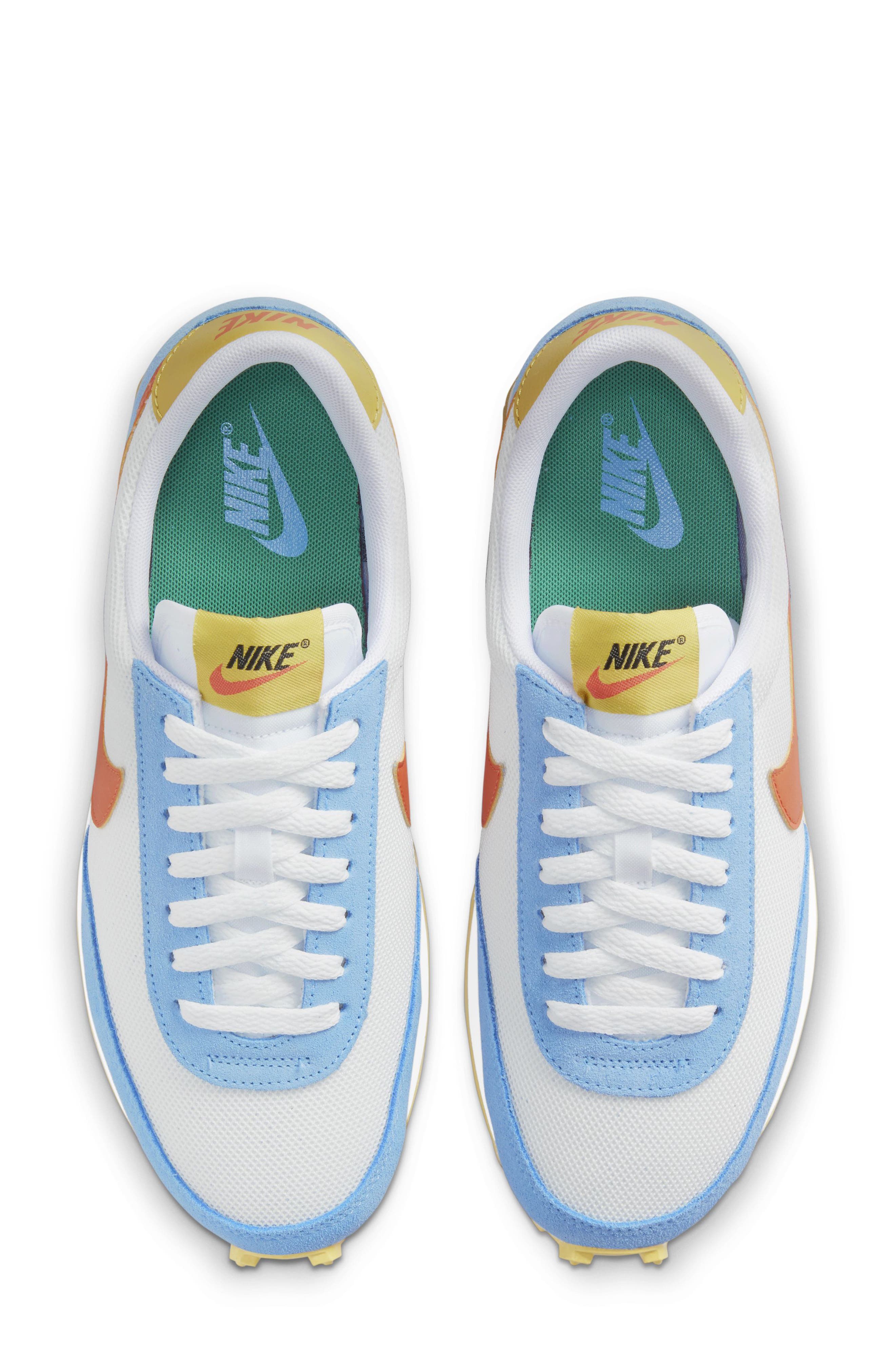 Daybreak Sneaker, Alternate, color, UNIVERSITY BLUE/ ORANGE/ WHITE