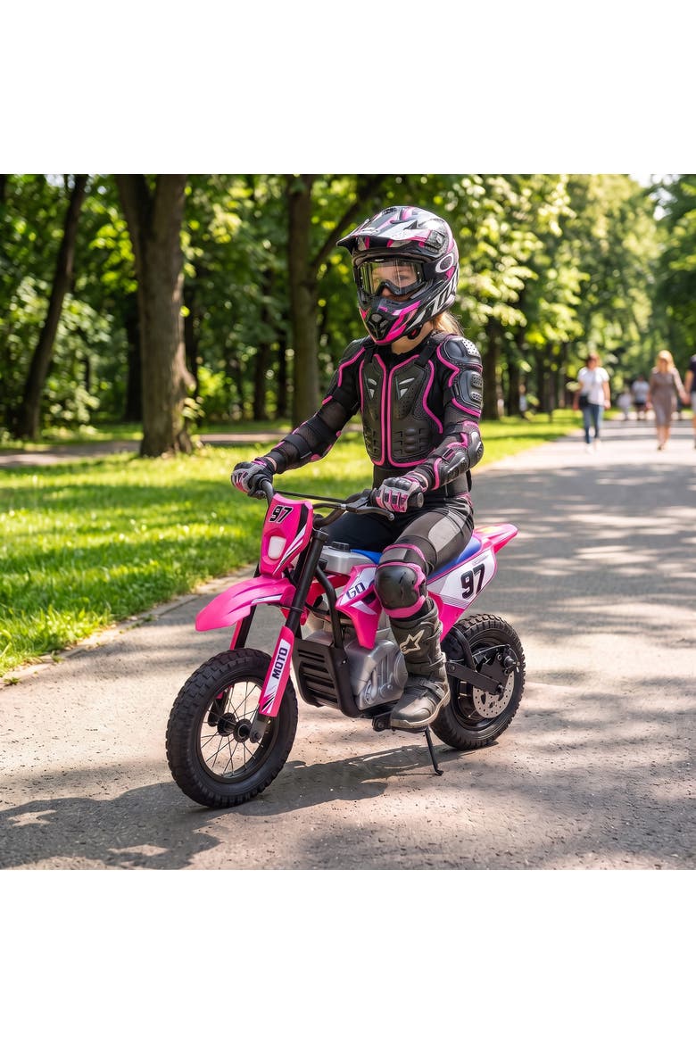 Electric Dirt Bike with Brushless Motor, Alternate, color, Pink