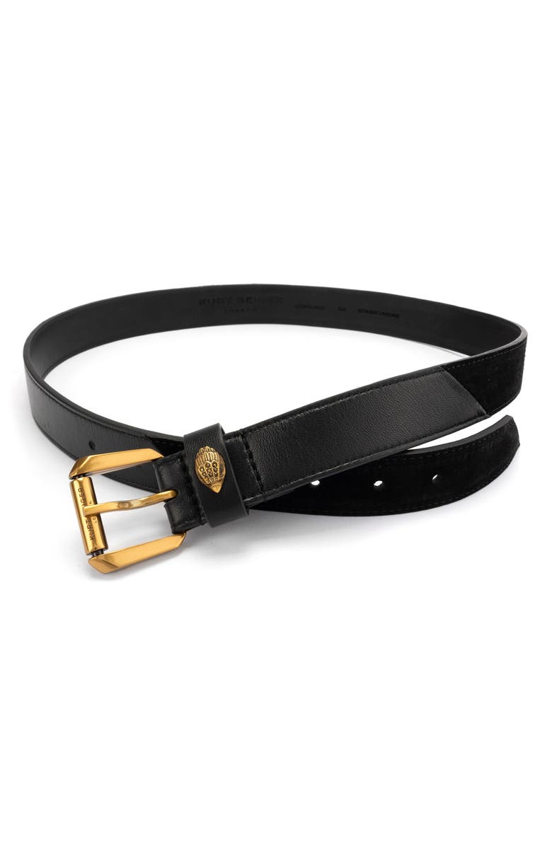 Kurt Geiger London Kensington Patchwork Leather Belt, Alternate, color, 