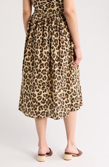 A-Line Midi Skirt