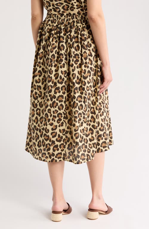 T TAHARI T TAHARI A-LINE MIDI SKIRT