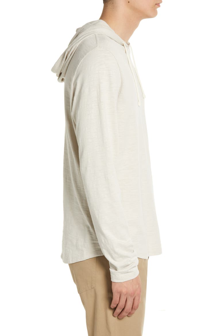 Regular Fit Slub Hoodie, Alternate, color, DESERT SAND