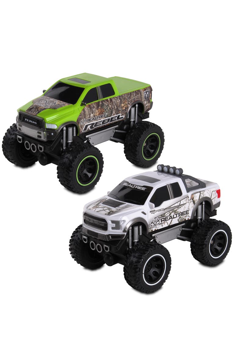 Ford F150 Raptor & Ram Rebel Trucks, Alternate, color, Multicolored