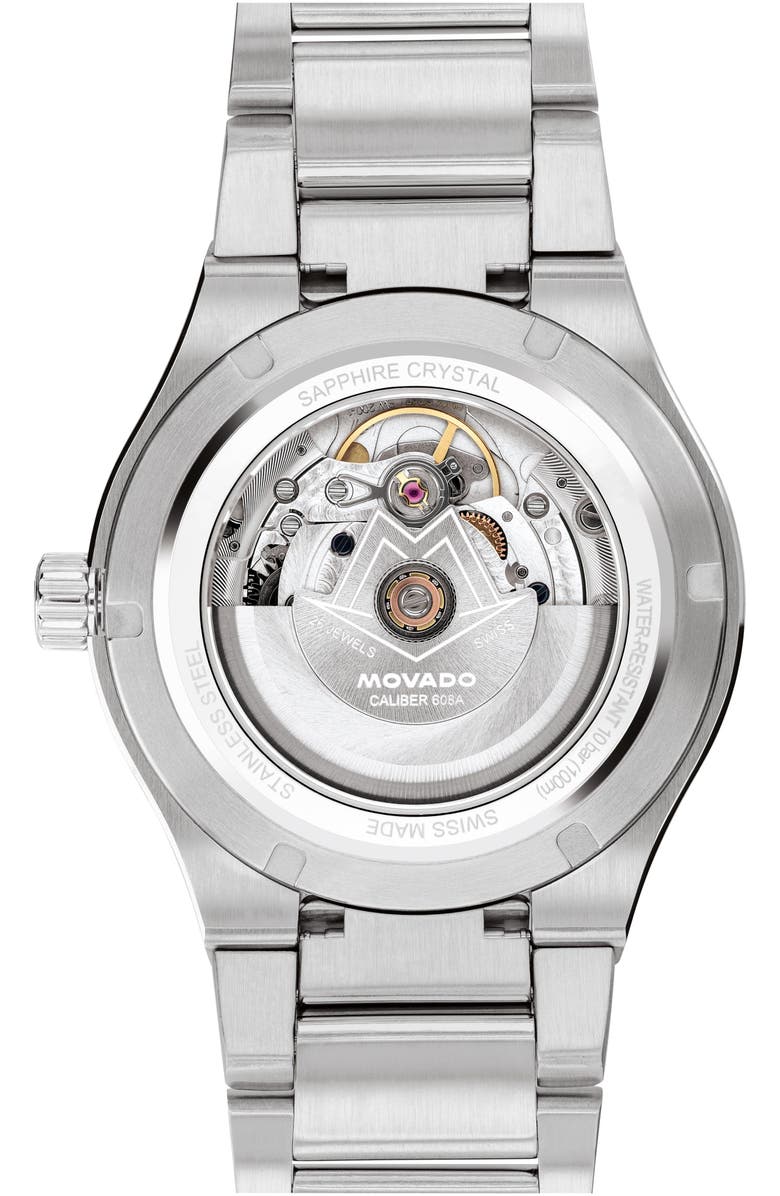 Movado Museum Imperiale Bracelet Watch, 40mm, Alternate, color, Green
