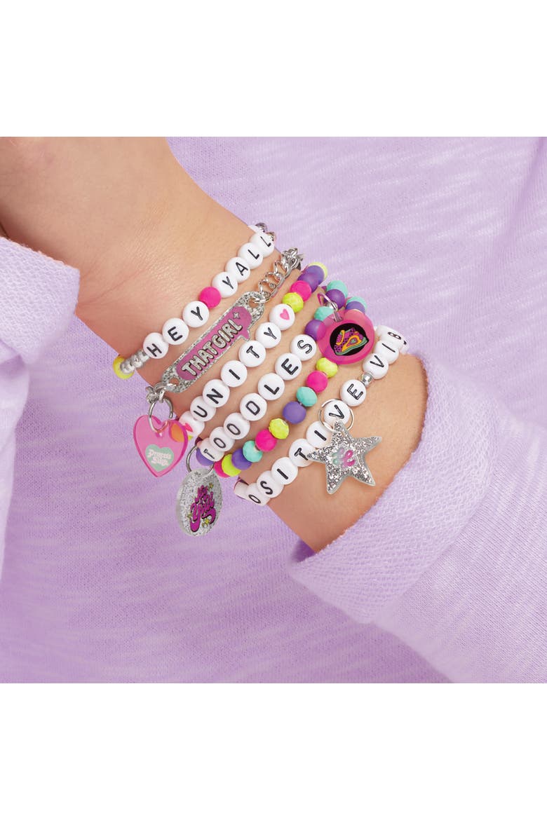 Express Yo Self Diy Nail Art & Bracelets Kit, Alternate, color, Multicolored