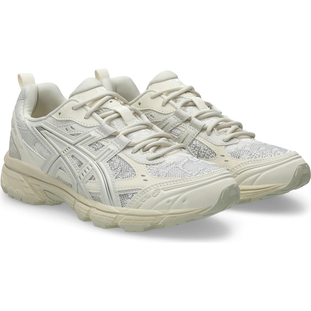 Asics Women's Gel-nunobiki Lace Sneaker In Cream/pure Silver, Women's At Urban Outfitters In Cream/pure Silver