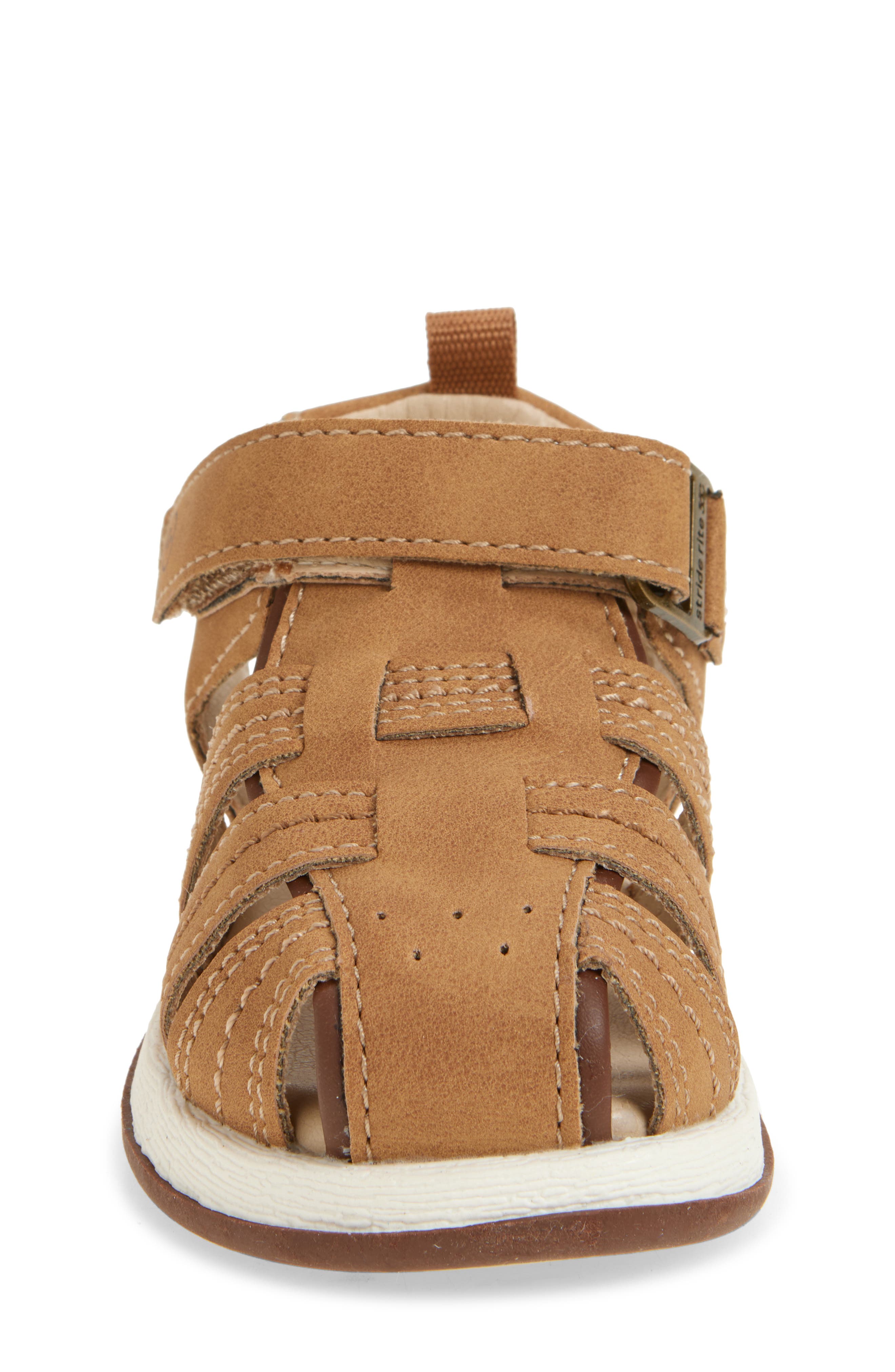 Stride Rite Paddy Fisherman Sandal, Alternate, color, Tan