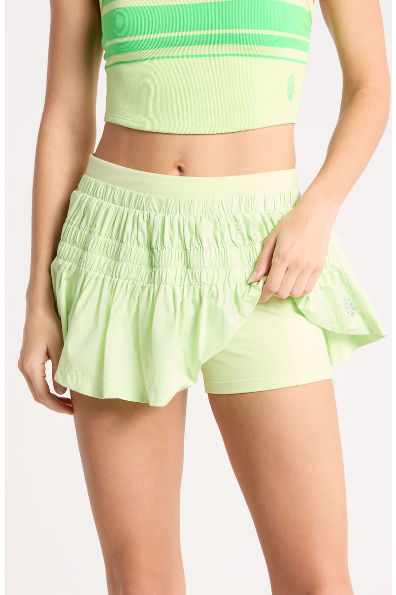 A-Game Skort, Alternate, color, FRESH LIME