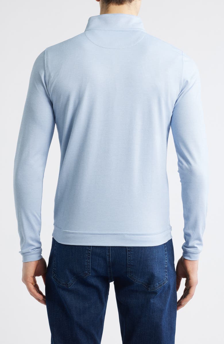 Peter Millar Crown Crafted Albatross Quarter Zip, Alternate, color, Angelite