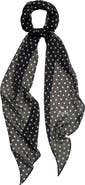 Lost Pattern "Petal Veil" Silk Chiffon Neck Scarf