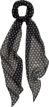 Lost Pattern "Petal Veil" Silk Chiffon Neck Scarf