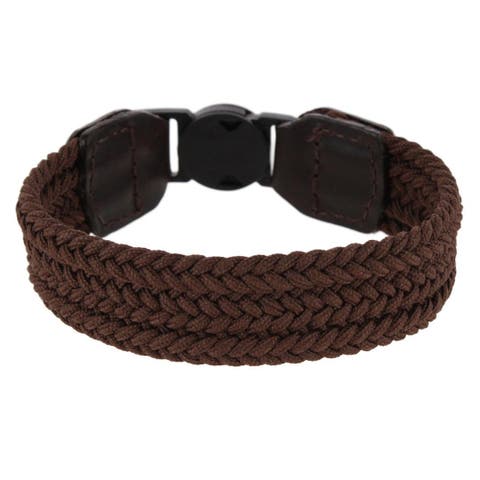 Brody 18mm Solid Color Braided Golf Bracelet