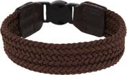Trafalgar Brody 18mm Solid Color Braided Golf Bracelet