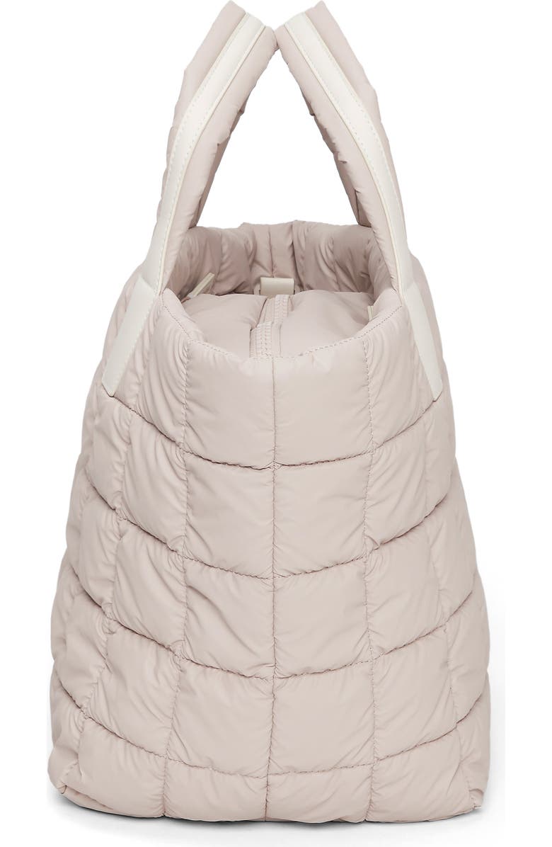 VeeCollective Porter Basque Recycled Nylon Tote, Alternate, color, Soft Taupe