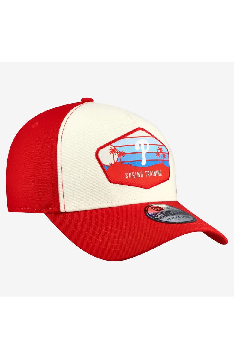New Era Men's New Era  Stone Philadelphia Phillies 2026 Spring Training Fan Pack Gradient 39THIRTY Flex Hat, Alternate, color, Stone