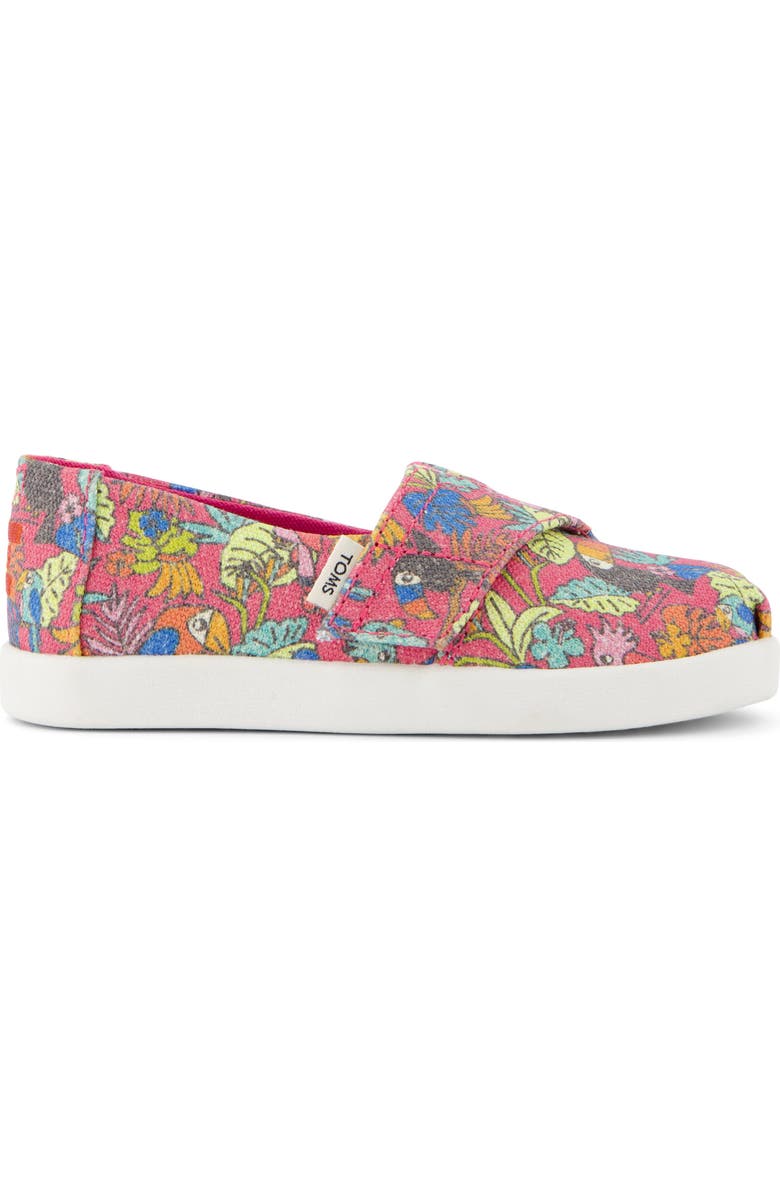 TOMS Kids' Alpargata Sneaker, Alternate, color, Pink