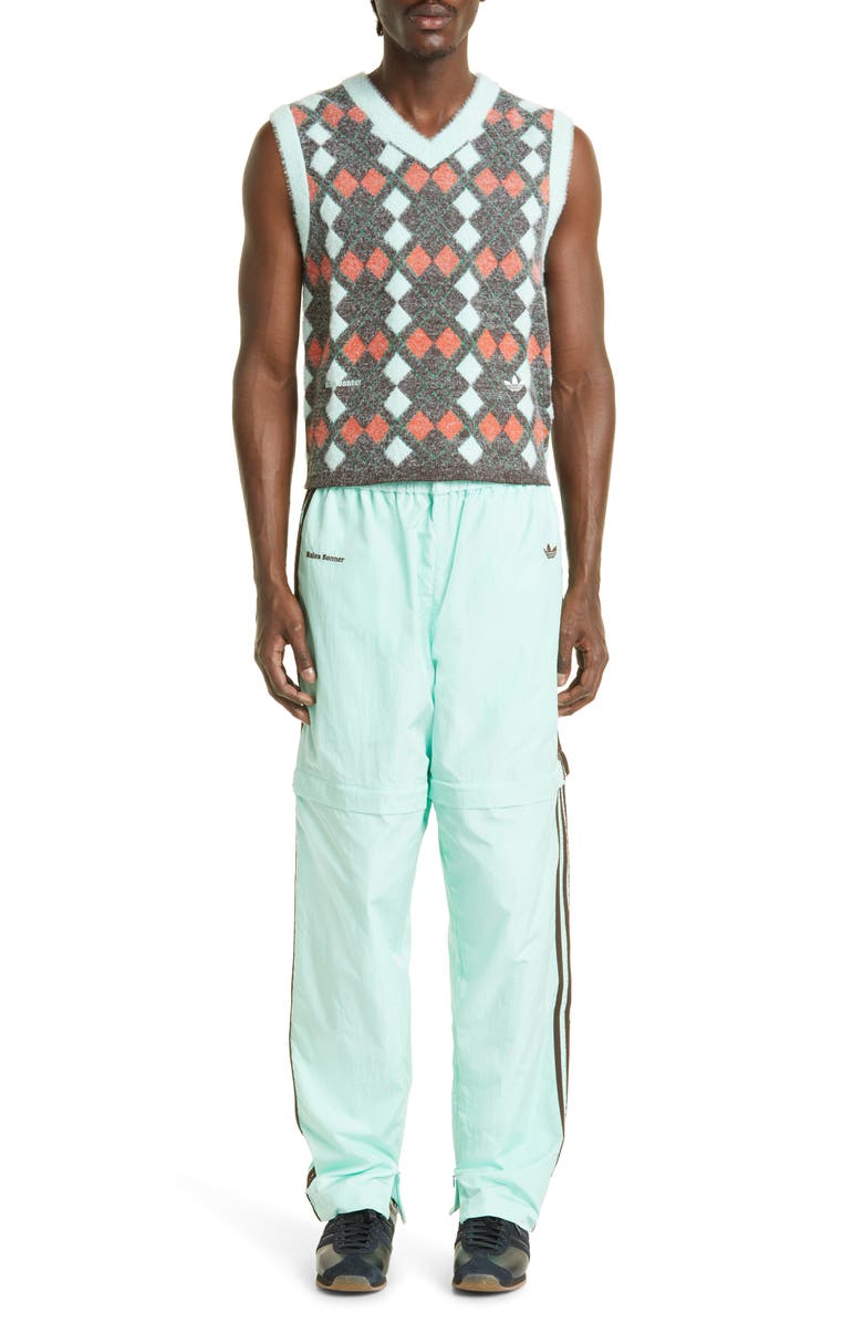 ADIDAS X WALES BONNER 3-Stripes Nylon Convertible Track Pants, Alternate, color, 