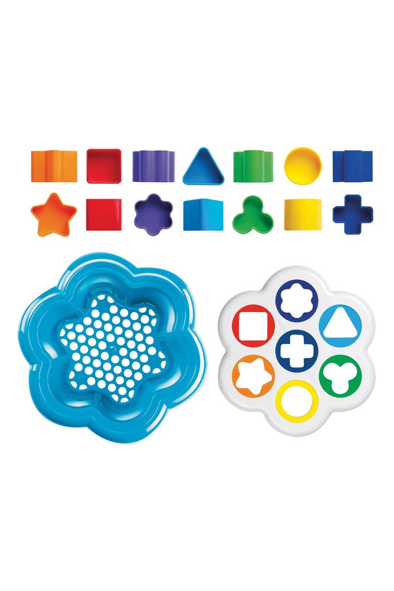 Daisy Shape Sorter, Alternate, color, Multicolor