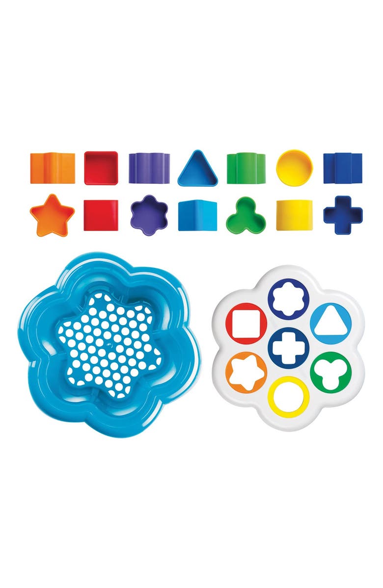 Quercetti Daisy Shape Sorter, Alternate, color, Multicolor