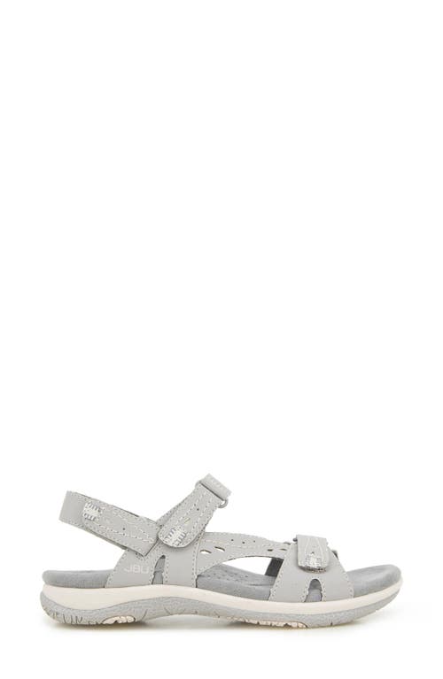 Jbu Stephie Strappy Sandal In Grey/pearl