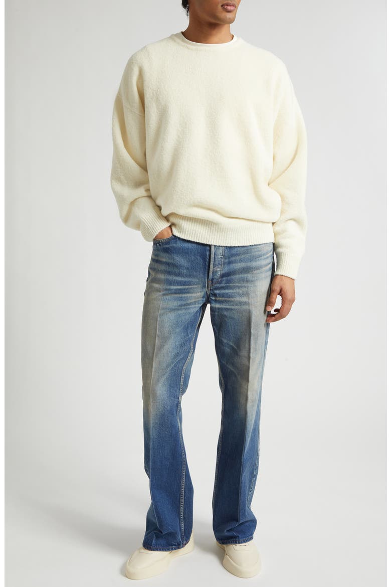 70s Relaxed Bootcut Jeans, Alternate, color, MID INDIGO