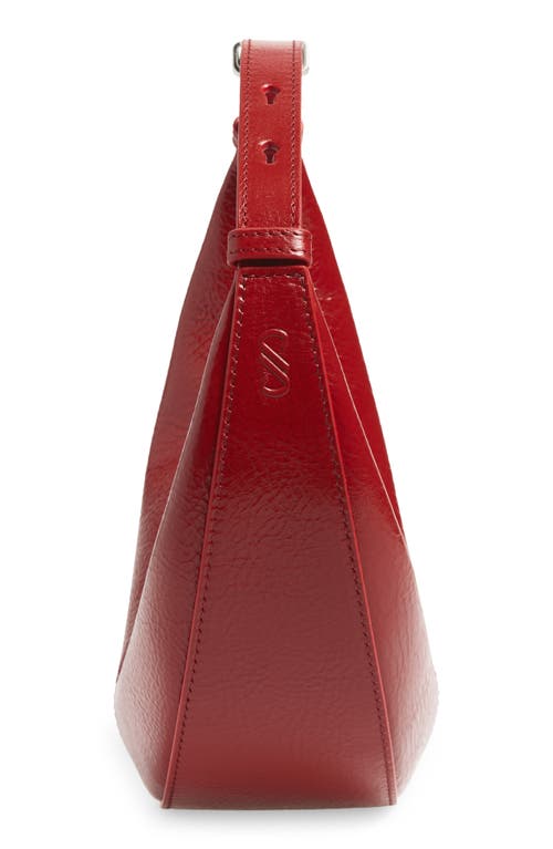 Proenza Schouler Mini Slide Leather Top Handle Bag In Red