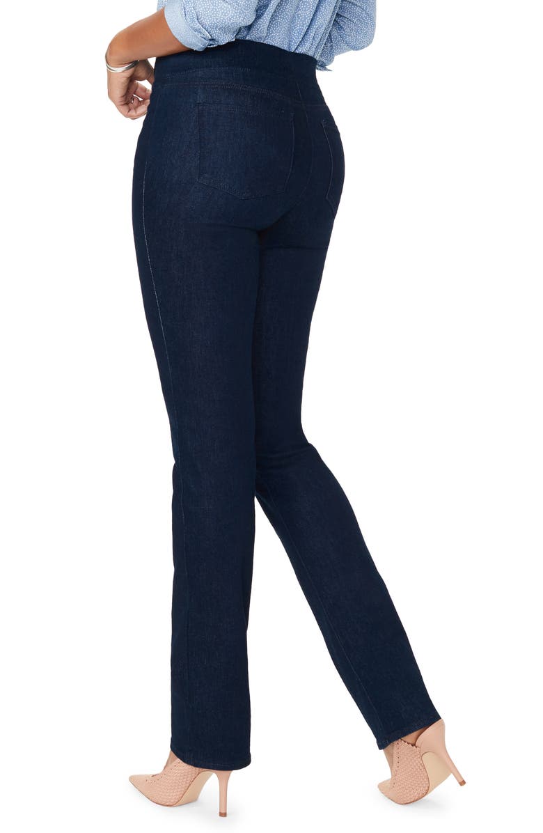 NYDJ Marilyn Straight Leg Pants, Alternate, color, Rinse