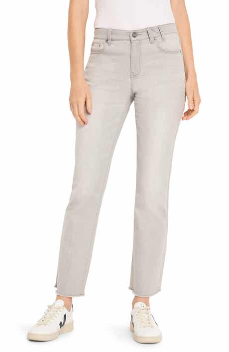 NIC+ZOE Frayed Ankle Demi Bootcut Jeans