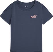 PUMA Kids' Foundations Stretch Cotton T-Shirt
