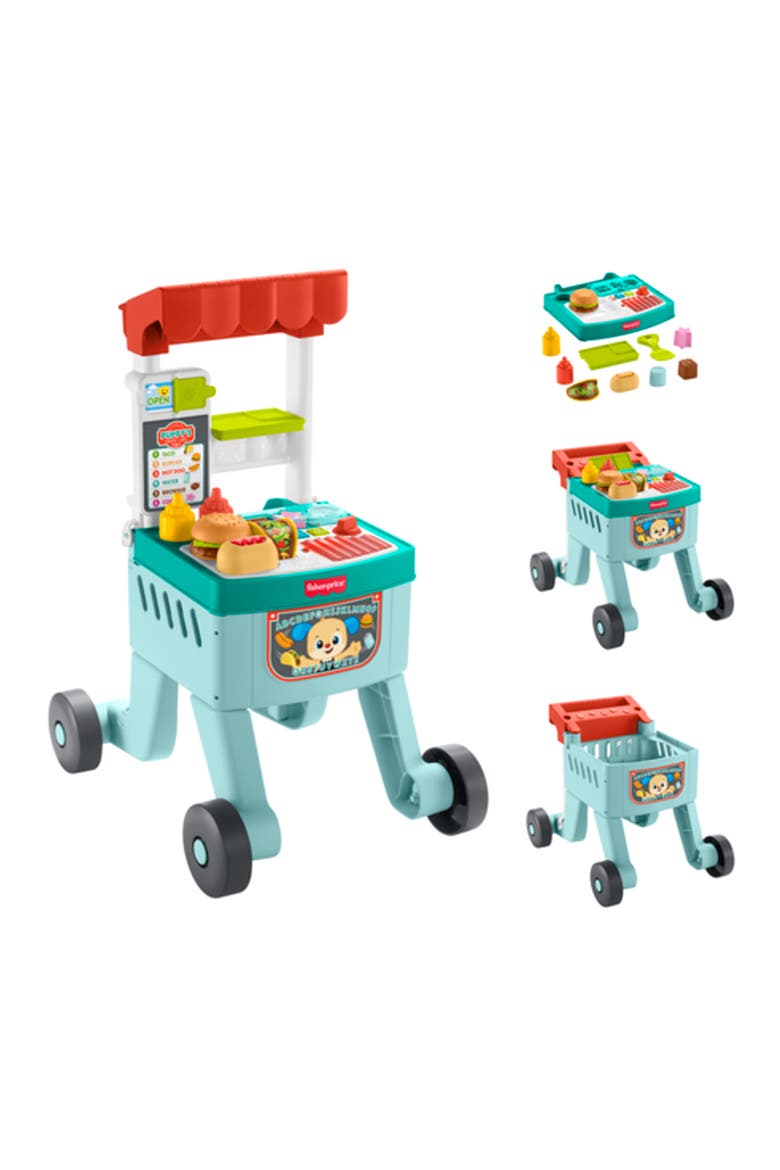 Kids' 4-in-1 Snack Cart Walker, Main, color, NONE