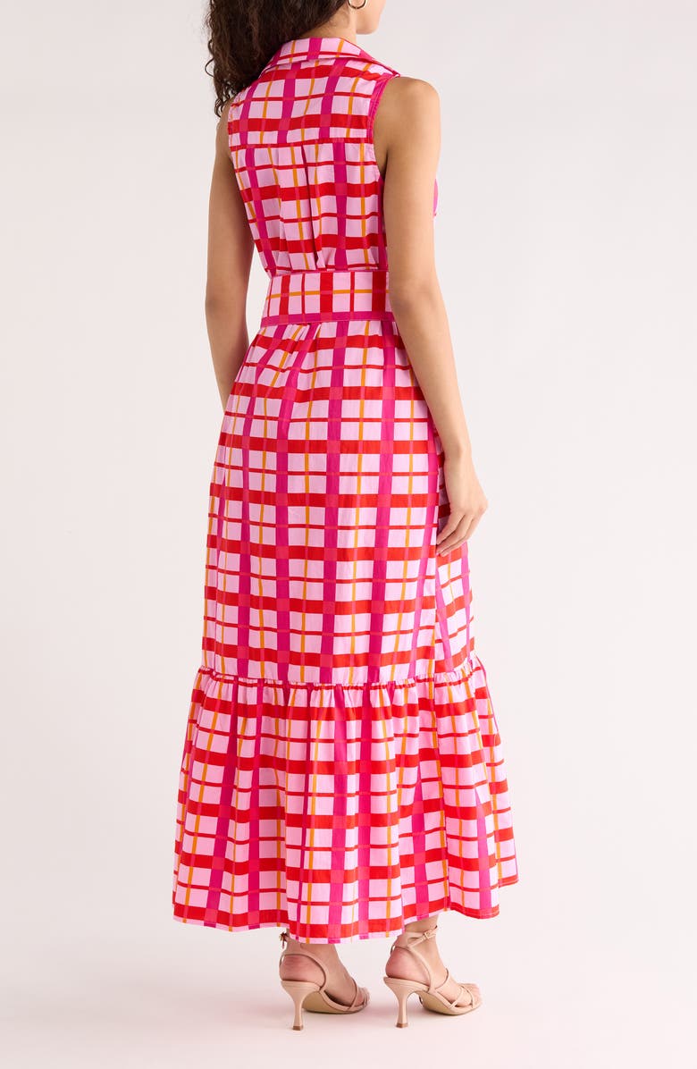 SUGARLIPS Darvy Plaid Sleeveless Dress, Alternate, color, 