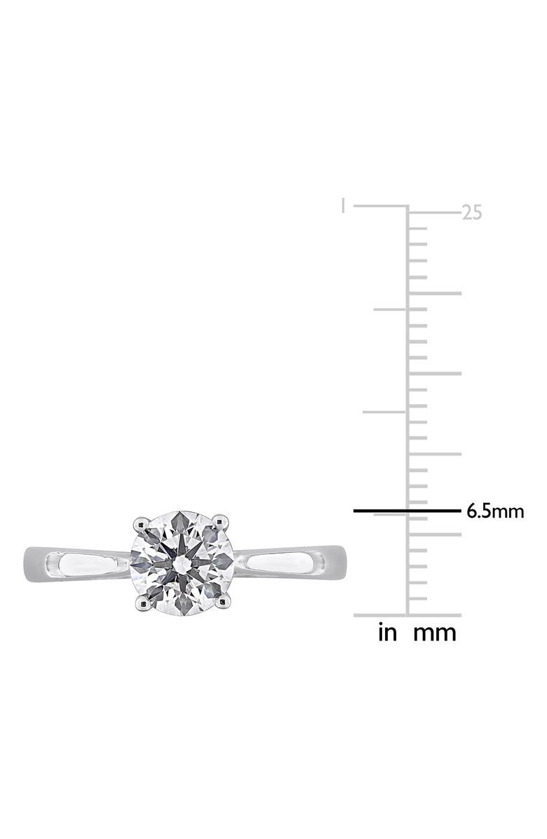 Created Forever Lab-Grown Diamond Engagement Ring - 1.03ct., Alternate, color, Silver