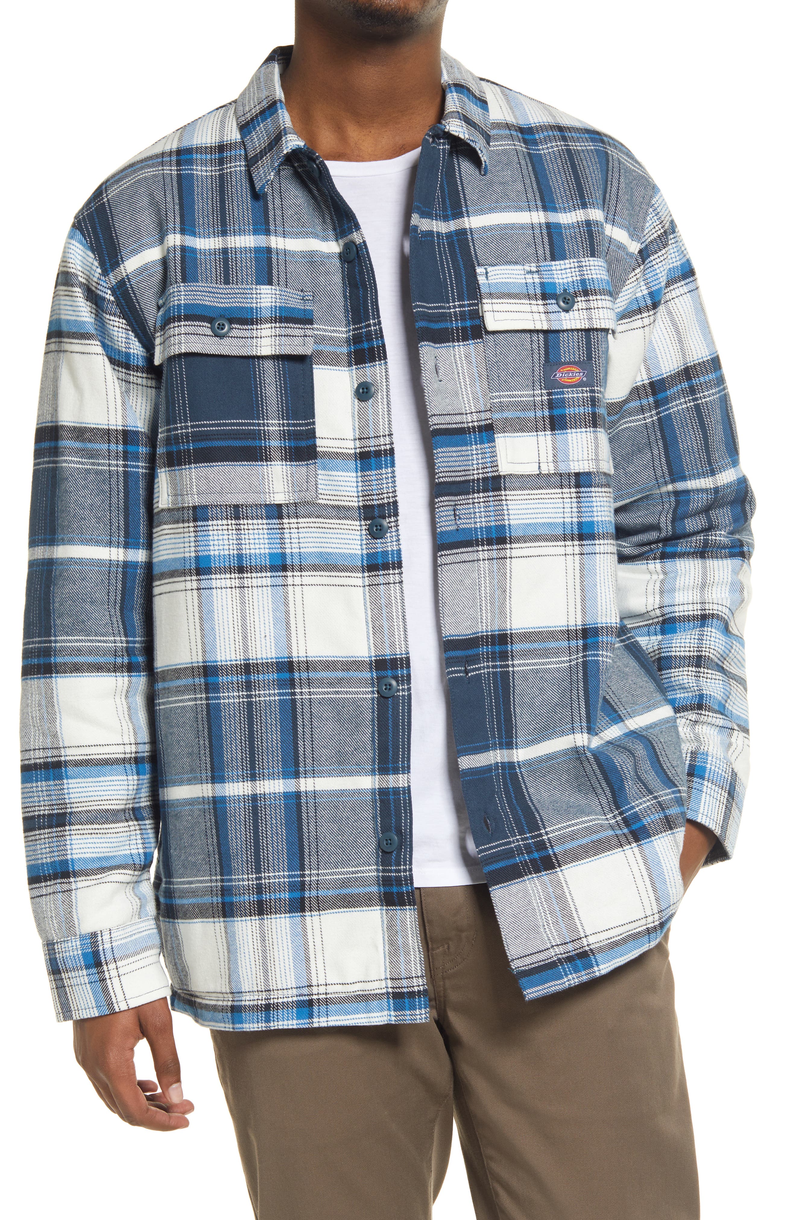 Dickies Men's R2R Cotton Flannel Shirt Jacket (Men) | Nordstromrack