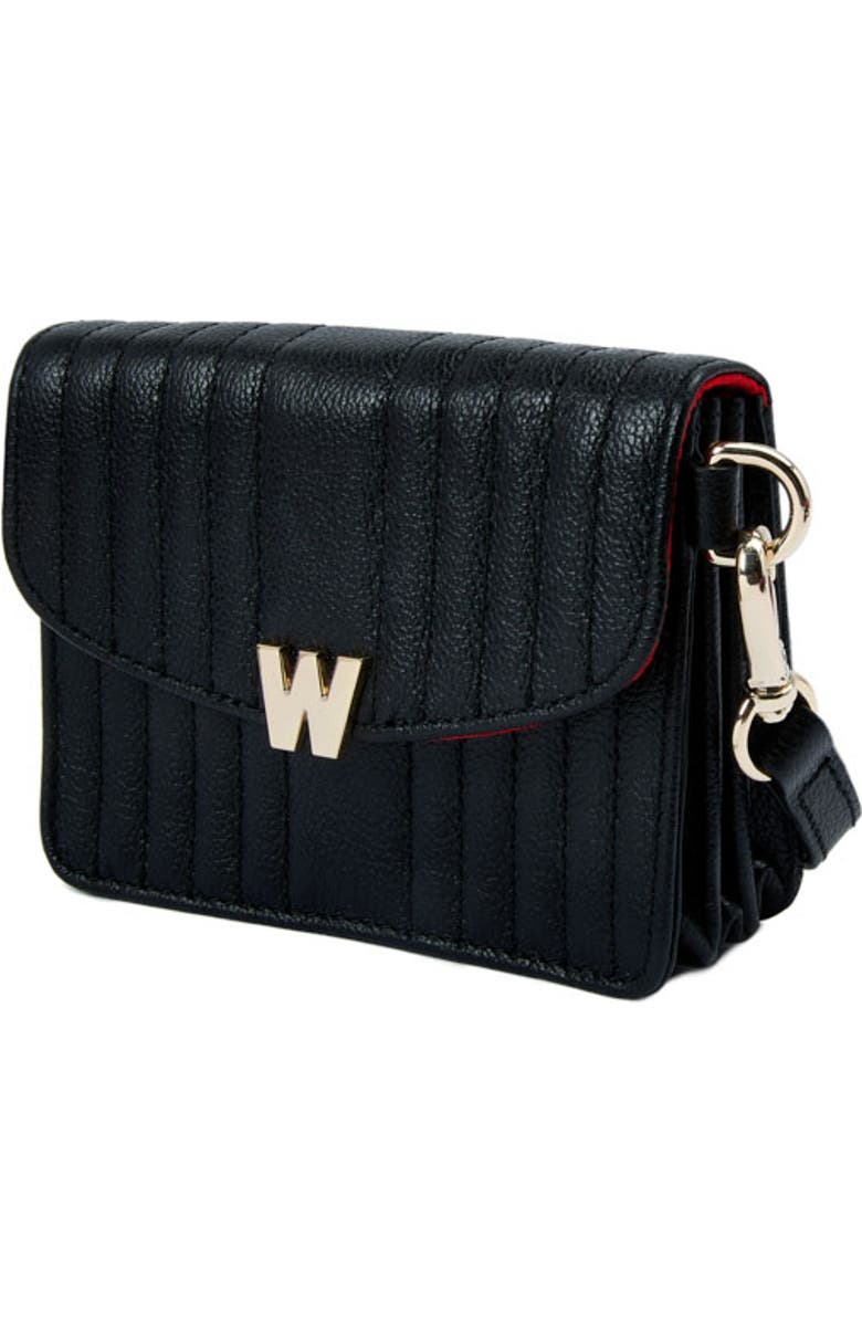 WOLF Mimi Mini Bag with Wristlet & Lanyard, Alternate, color, Black
