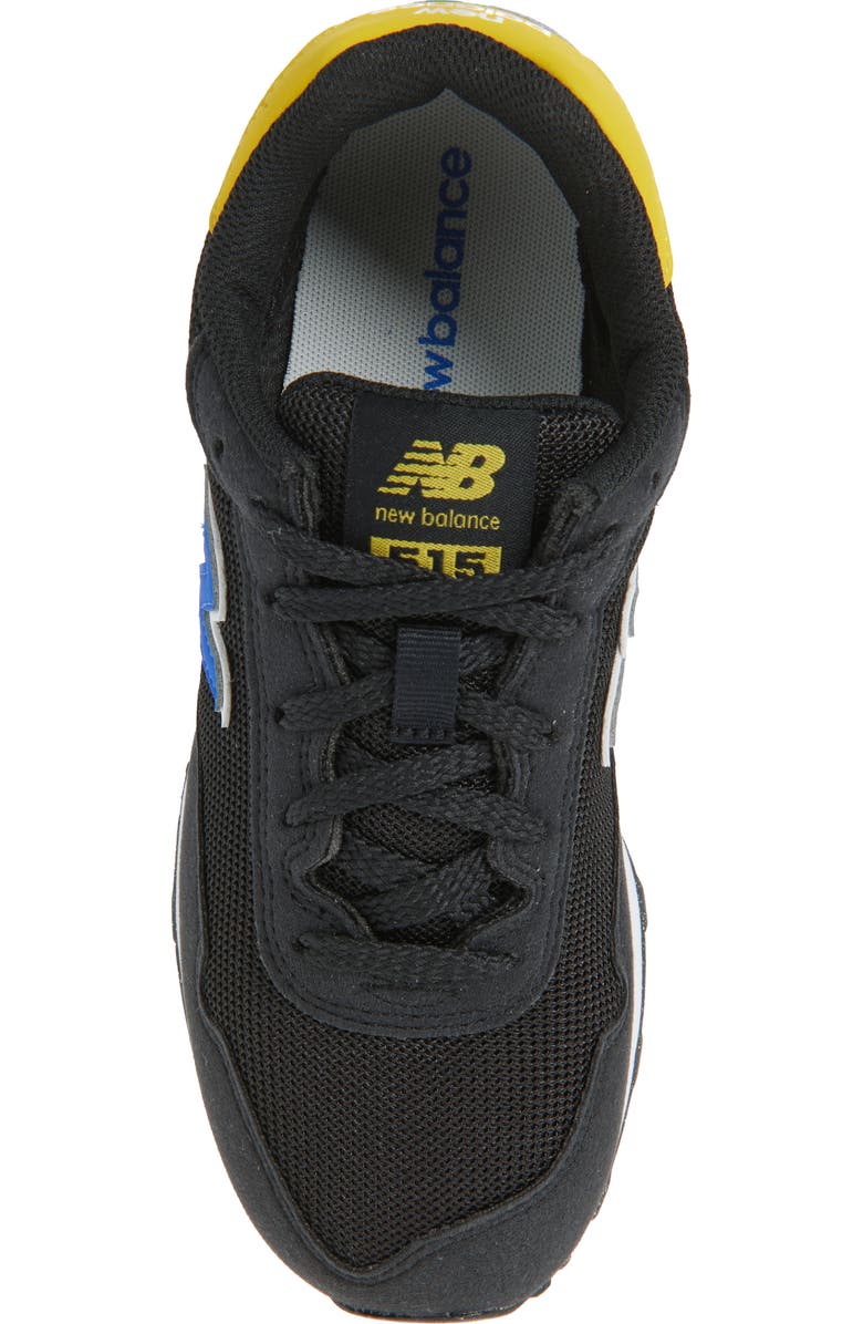 New Balance Kids' 515 Sneaker, Alternate, color, Black/ Blue Gemstone