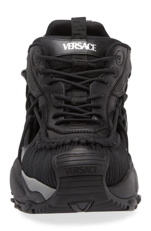 Versace Mercury Sneaker In Black