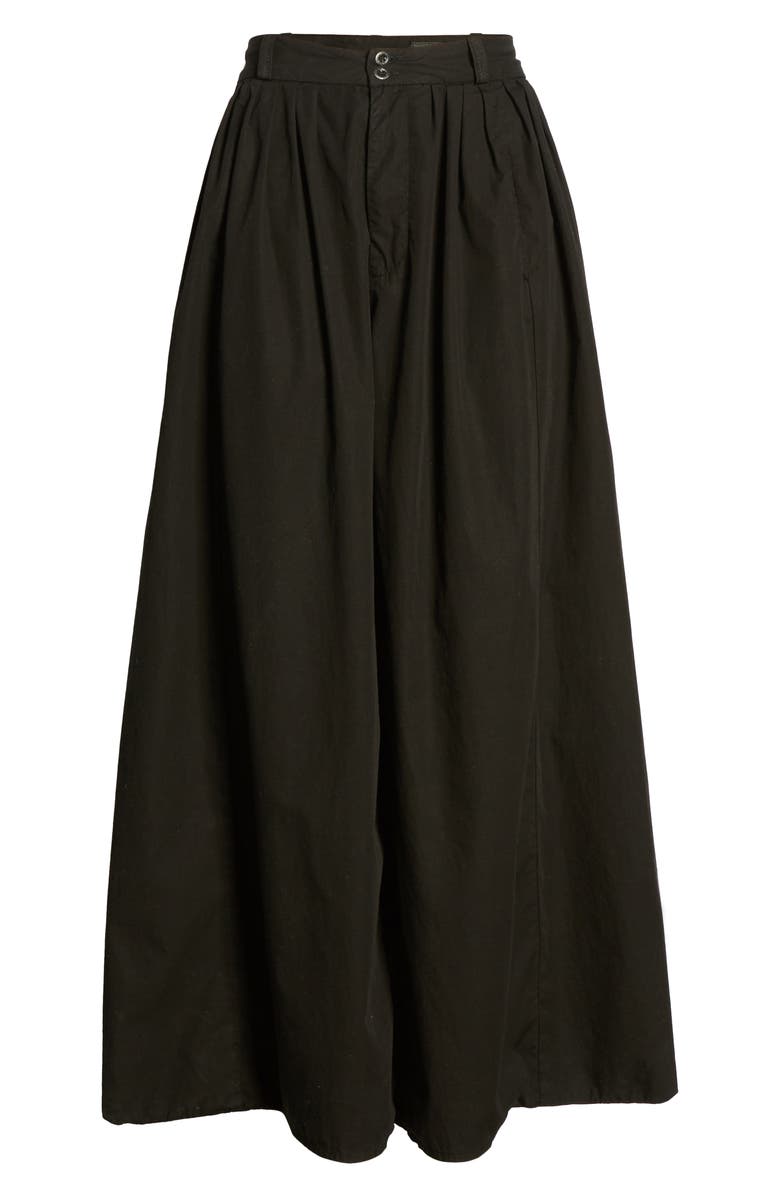 AG Hadley High Waist Pleated Culotte Pants, Alternate, color, 