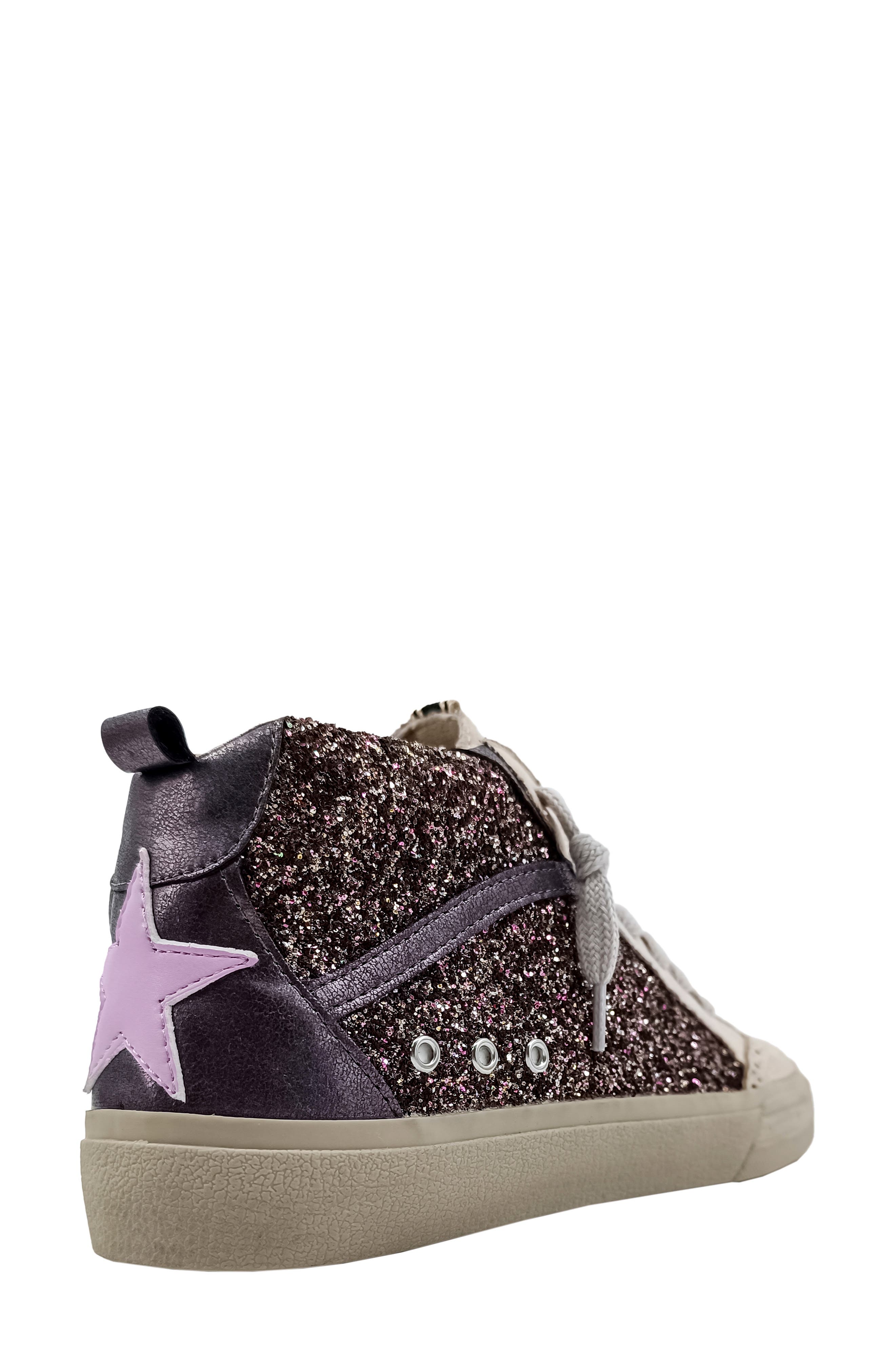 SHUSHOP Riley Mid Top Sneaker, Alternate, color, 