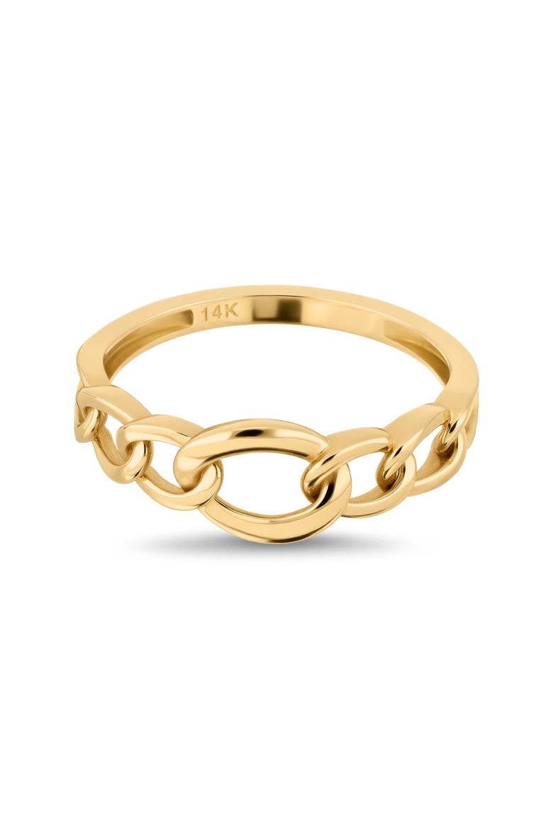 14K Gold Stackable Ring (Online Trunk Show), Alternate, color, 14K YELLOW GOLD