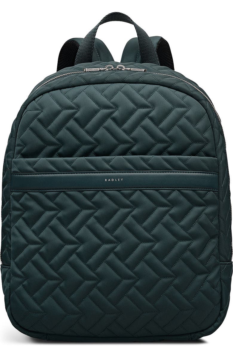 Radley Holland Park - Quilt Medium Zip Around Backpack, Main, color, Teal