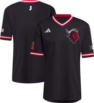 adidas Men's adidas Black Rutgers Scarlet Knights Replica Baseball Jersey