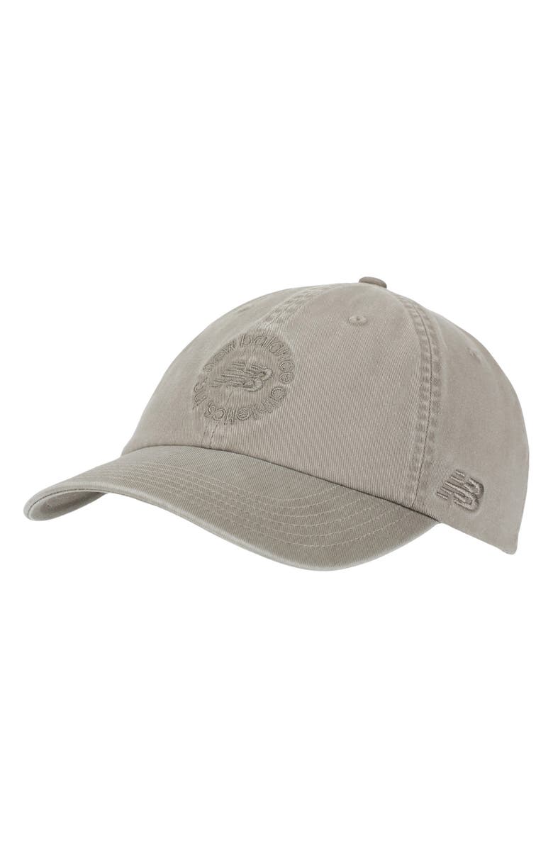 New Balance Circle Graphic Six-Panel Baseball Cap, Main, color, 